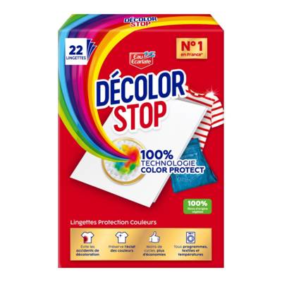 Protection Couleurs x22 Lingettes - DECOLOR STOP