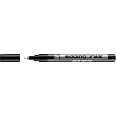 Marqueur Peinture 792 Noir Pointe Extra-Fine 0,8 mm - EDDING