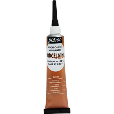 Peinture Cloisonné Outliner 20ml Cuivre - PÉBÉO