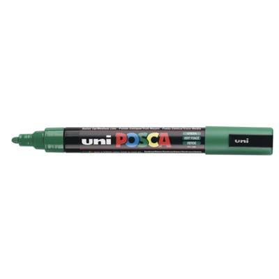 Marqueur pointe conique moyenne pc5m 1,8 - 2,5mm vert foncé - POSCA