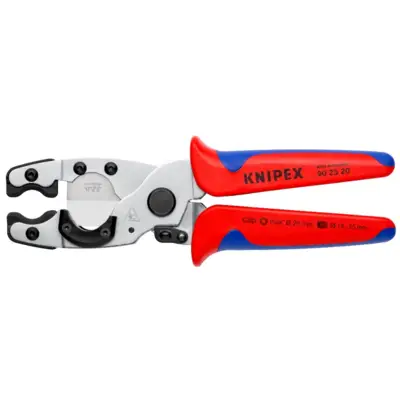 Coupe-tube KNIPEX pour tubes PER, multicouche et gaines de protection - Ø 26 mm - 90 25 20