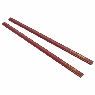 Crayon de charpentier 30cm - corps rouge - STHT1-72997 - STANLEY