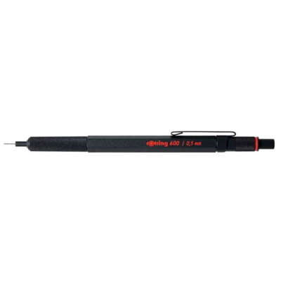 Porte-mine 600 Haute Qualité Corps Métal 0,7 mm, noir - Rotring