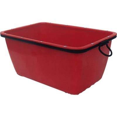 Bac à mortier rectangulaire en plastique avec cadre métallique contenance de 200L - Gedimat - ALTRAD ST DENIS