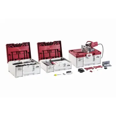 Kit de démarrage ZETA P2 pour fraiseuse lamelleuse - LAMELLO - 3 Systainer - 101403DESET - LAMELLO BELGIUM