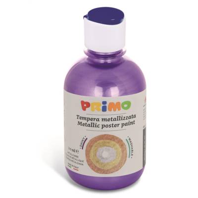 Flacon Gouache Ready-Mix Mettalic 300 ml Bouchon Flux Control violet 400 - PRIMO