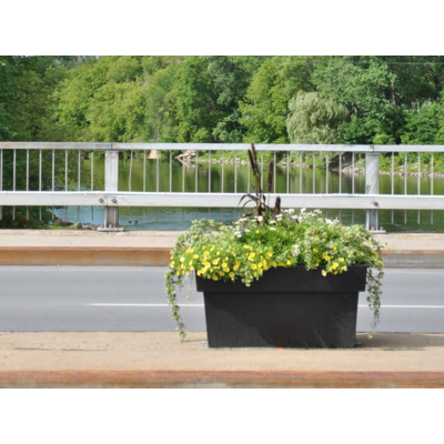 Pot de fleurs recyclable Rectiligne - ATECH