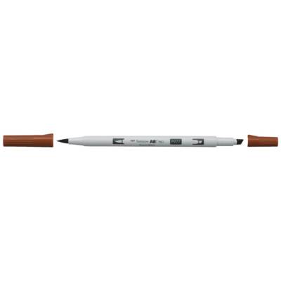 Marqueur Base Alcool Double Pointe ABT PRO 977 marron cuir - TOMBOW