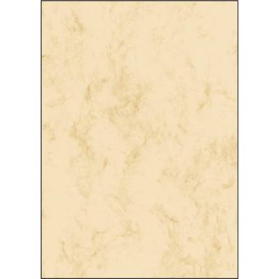 Papier à Lettres 21 X 29,7 cm 200G Marbre Beige Clair 50 Feuilles - SIGEL