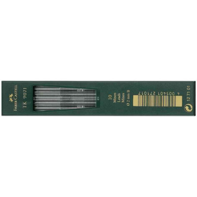 Boite de 10 mines TK 9071 Diam 2 mm 3B - Faber-Castell