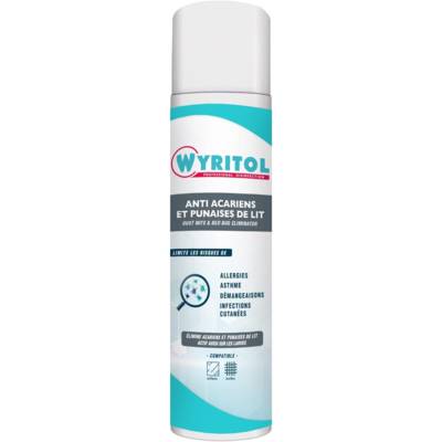 Aérosol 500 ml Anti-Acariens et Punaises de lit - WYRITOL