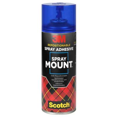 Colle aérosol "Spray-Mount" 400 ml Repositionnable - 3M