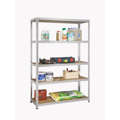 Etagère métal/bois STRONG - 176x120x45cm - Gedimat - AVASCO