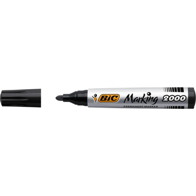 Marqueur Permanent MARKING 2000 pointe Ogive Large Noir - BIC