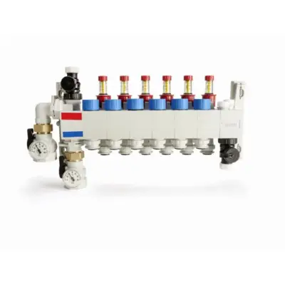 Collecteur compact REHAU 5 circuits - 14707301001 - REHAU S.A.