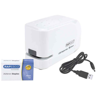 Agrafeuse électrique 626EL, blanc - RAPESCO