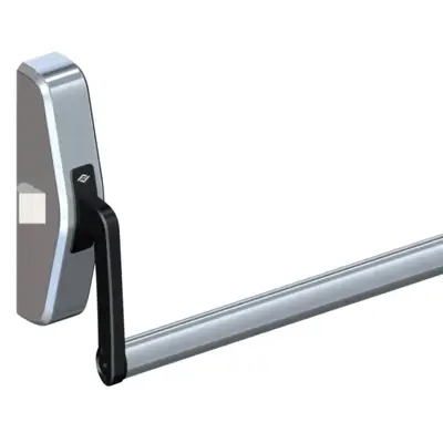 Barre anti-panique - 89 design -3 points - haut et bas - Argent - JPM - 89D300-21-2A - JPM SAS