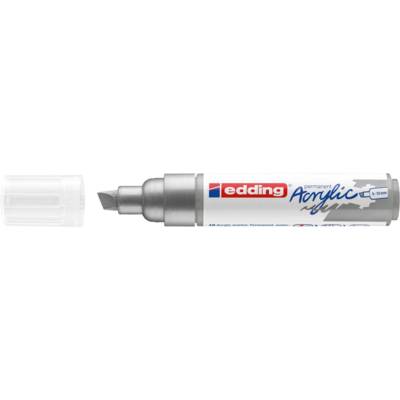 Marqueur acrylique large 5000 argent 5-10 mm - EDDING
