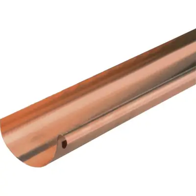 Gouttière demi-ronde cuivre VM Building dev.33 - 220003485 - VM BUILDING SOLUTIONS