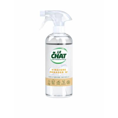 Vinaigre Ménager Les Essentiels Recharge de 1L Multi-usages Détache Détartre Fait Briller - LE CHAT