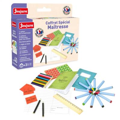 Coffret Special Maitresse pour Tableau en Bois - JEUJURA