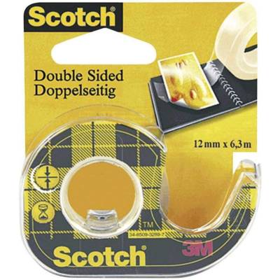 Ruban adhésif double face 665, 12 mm x 7,9 m - SCOTCH