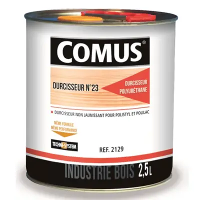 Durcisseur polyuréthane non jauni N°23 2129 COMUS - 12.5 L - 16693 - COMUS SAS