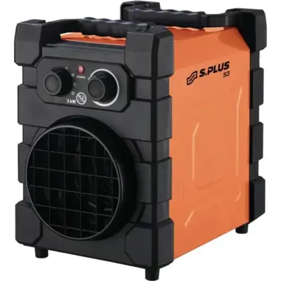 Chauffage mobile soufflant électrique S3 - SPLUS - 3662711051343 - S PLUS