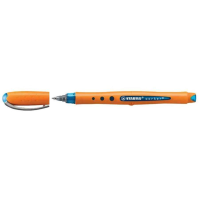 Stylo roller à encre bionic worker medium, bleu - STABILO
