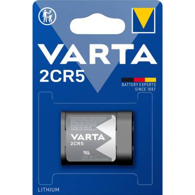 Pile Photo "Professional Lithium" 2CR5 6,0 volt - VARTA