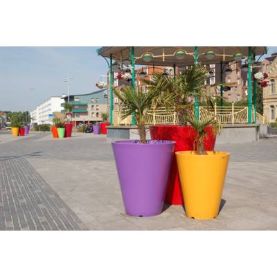 Pot de fleurs recyclable Vase - ATECH