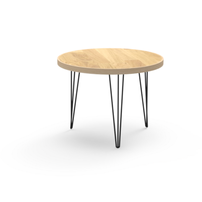 Table basse ronde piètement épingle Ø60 cm - SEVE Mobilier