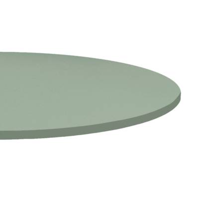 Plateau de table rond Vert pastel - RestooTab