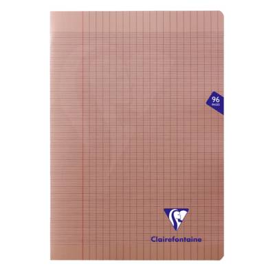 Cahier MIMESYS Piqué Polypro 21 x 29,7 cm 96 pages 90g Séyès Noir - Clairefontaine