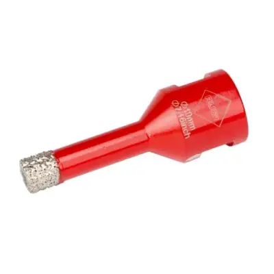 Trépan DRYGRES Ø10 mm sur meuleuse RUBI - 5990 - RUBI FR