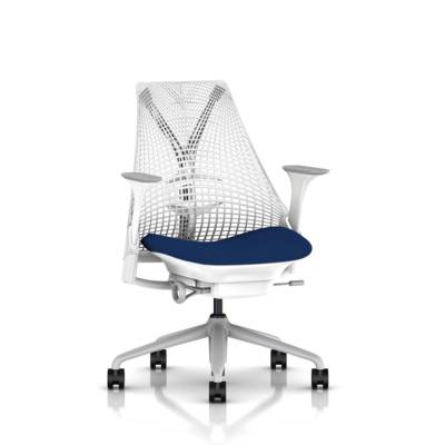 Fauteuil de bureau ergonomique SAYL blanc Herman MILLER