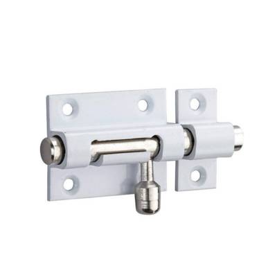 Targette laiton laqué blanc 40 mm - Gedimat - THIRARD