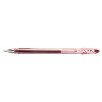Stylo Bille G1-07 Encre Gel Pointe Moyenne 0,7 (Trait 0,5) Rouge - PILOT
