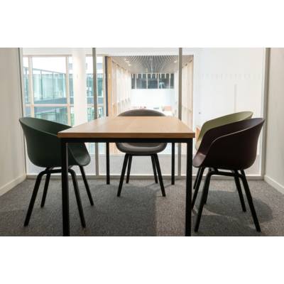 Bureau compact 140x70 cm bois de réemploi - SEVE Mobilier