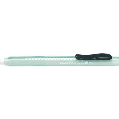 Crayon gomme ClicEraser2 ZE11T, Vert-Transparent - Pentel