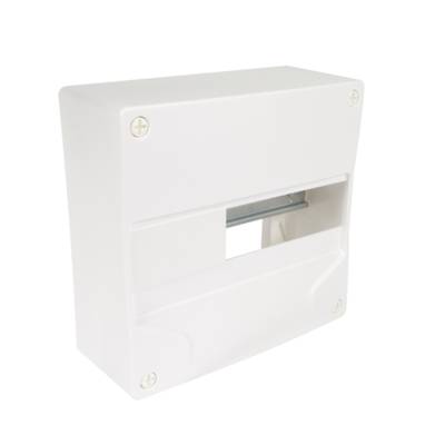 Coffret modulaire vide 1 rangée/13modules blanc - Gedimat - DEBFLEX