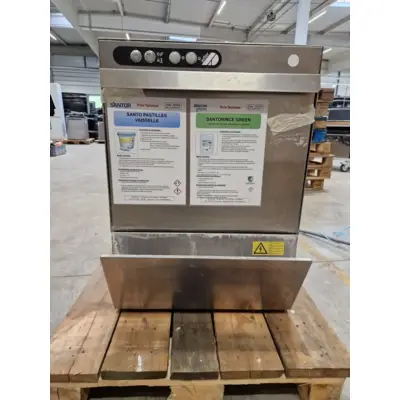 Lave-vaisselle frontal - 500x500mm (Panier laverie) - Pompe de vidange, Doseur de rinçage intégré - Reconditionné - ECO50DP - Adler