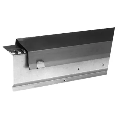 Faîtage ventilé monopente VM Building - quartz-zinc - 250 mm - lg 2m - 211725000 - VM BUILDING SOLUTIONS
