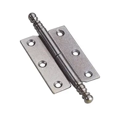 Paumelle meuble rustique acier poli QDCR - 50x40 droite - PO5140XF10