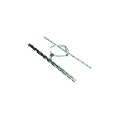 Collier de soutien pour conduit Inox Galva Ø180/230 POUJOULAT - 32999010 - Maxoutil