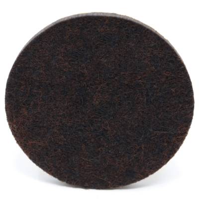 Patin rond adhésif feutre brun Ø22 mm - Gedimat - NORAIL