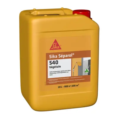 Huile de démoulage différé 20 L Séparol-540 Végétale - SIKA - 657623