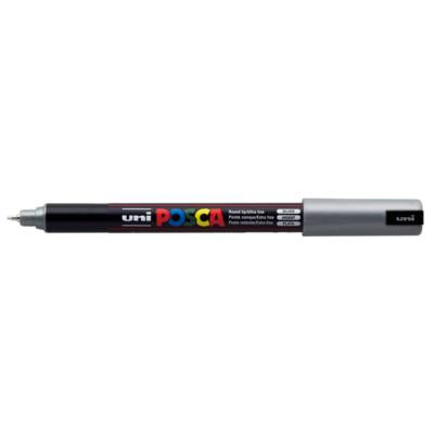 Marqueur pointe calibrée extra-fine pc1mr 0,7mm argent - POSCA