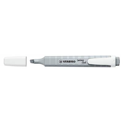 Surligneur Swing Cool Pointe Biseau Pastel Gris soie - STABILO