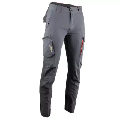 Pantalon de Travail Femme Stretch 4WAY Vénus Spécial Été - Gris nuit - T.54 - LMA - 1815-54